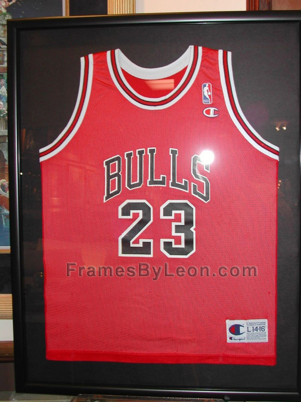 michaels jersey framing cost