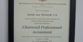 Chartered Accountant Diploma framing for just $30-  Frame yours today!