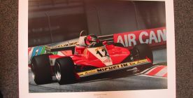 Gilles Villeneuve - The Legend - by Gavin MacLeod, available in our store.